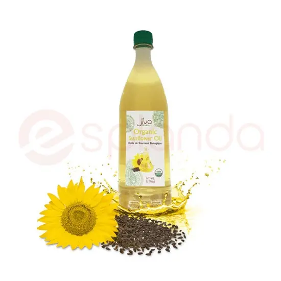 Jiva Org. Sunflower Oil: 1L 1L at Apna Bazar Woburn, Woburn MA