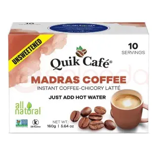Quik Uns. Madras COFFEE:160G Tea/Coffee, 160G