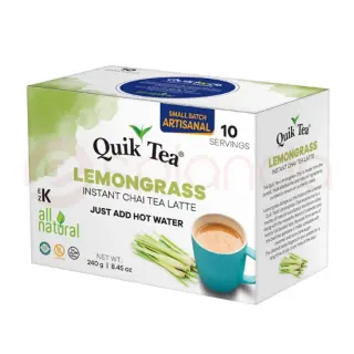 Quik Lemongrass GINGER:240G Tea/Coffee, 240G