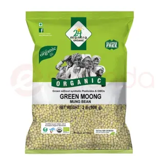24 Mantra Green Moong: 2LB Dal, 2LB