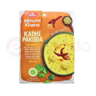 Haldirams Kadhi PAKODA:300G Ready Eat, 300G
