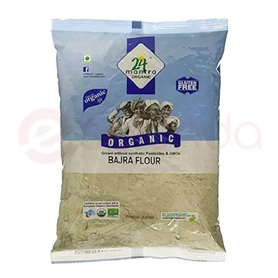 24 Mantra Bajra Flour : 2 Lbs 2 LBS at Apna Bazar Woburn, Woburn MA