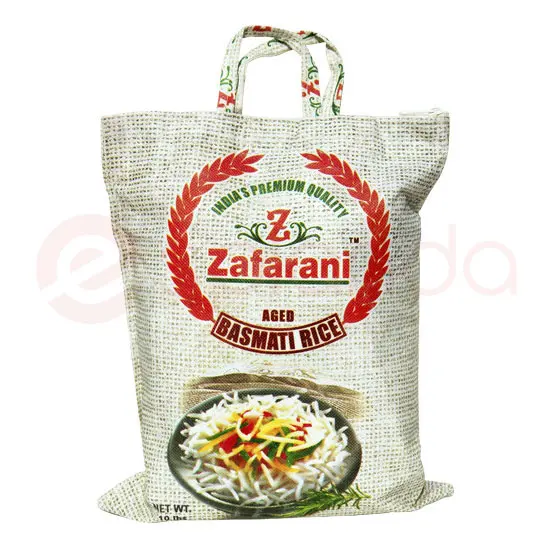 Zafarani Basmati Rice: 10LB 10LB at Apna Bazar Woburn, Woburn MA