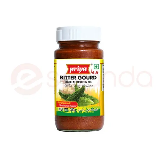 Priya Bitter Gourd PICKLE:300G 300G at Apna Bazar Woburn, Woburn MA