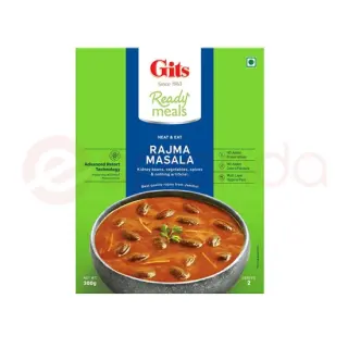 Gits Rajma Masala: 300GM Ready Eat, 300GM