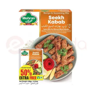 Mehran Seekh Kabab: 50G Spices, 50G