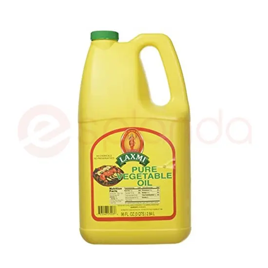 Laxmi Vegetable Oil : 96 Fl Oz 96 FL OZ at Apna Bazar Woburn, Woburn MA