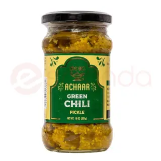 Deep Green Chilli : 10 Oz Pickle, 10 OZ