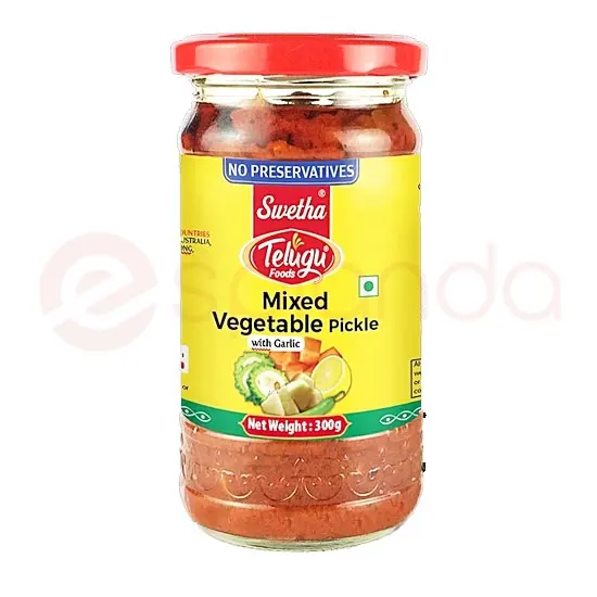 Telugu Mixed Veg Pickle:300g 300G at Apna Bazar Woburn, Woburn MA