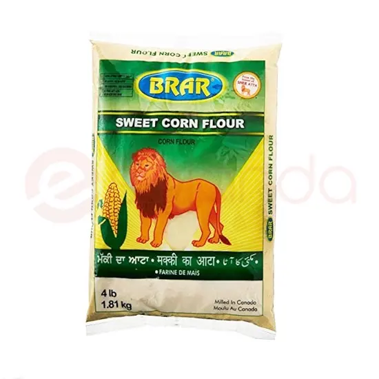 Brar Sweet Corn Flour : 4 Lb 4 LB at Apna Bazar Woburn, Woburn MA