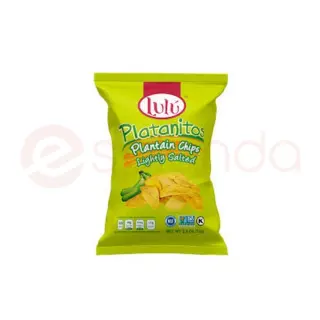 Lulu Plantain Chips: 70G Snack, 70G