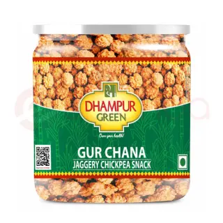 Dhampur Gur Chana: 500G Sugar, 500G