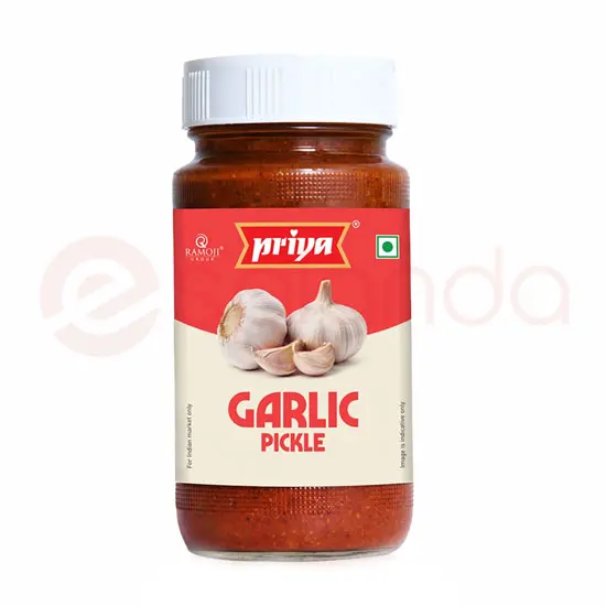 Priya Garlic Pickle : 300GM 300GM at Apna Bazar Woburn, Woburn MA