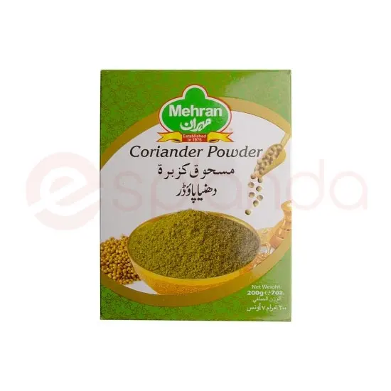 Mehran Coriander Powder: 7OZ 7OZ at Apna Bazar Woburn, Woburn MA