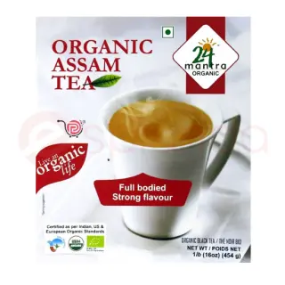 24 Mantra Assam Tea : 1 Lb Tea/Coffee, 1 LB