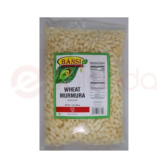 Bansi Wheat Murmura: 1LB 1LB at Apna Bazar Woburn, Woburn MA