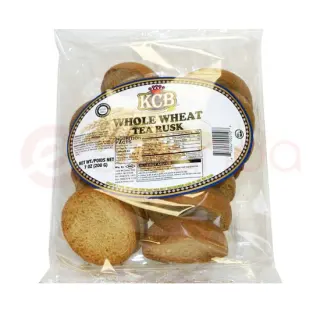 Kcb Tea Rusk Whole WHEAT:200G Biscuits, 200G