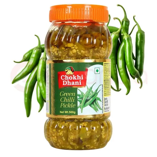 Chokhi Dhani Green CHILLI:950G 950G at Apna Bazar Woburn, Woburn MA