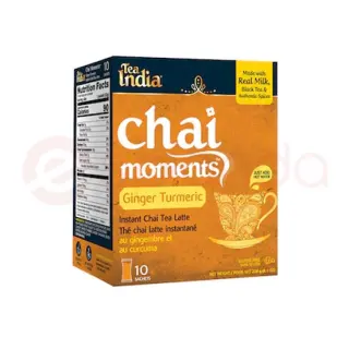 Tea India Ginger TURMERIC:10CT Tea/Coffee, 10CT