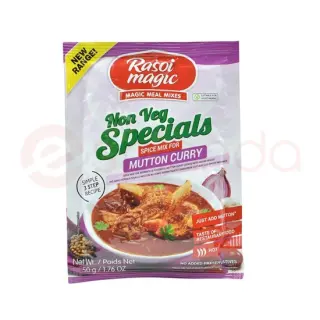 Rasoi Magic Mutton Curry: 50G Spices, 50G