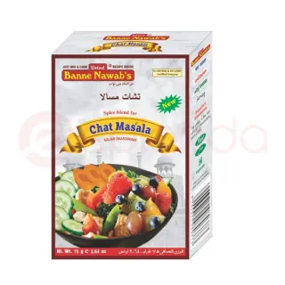 Banne Nawab's Chat MASALA:75G Spices, 75G