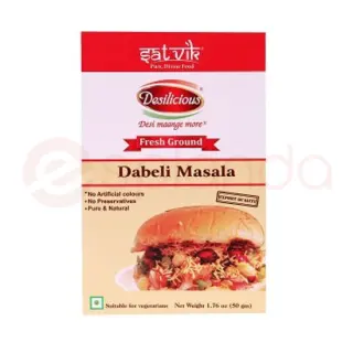 Satvik Dabeli Masala: 50G Spices, 50G