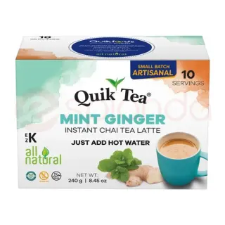 Quik Tea Uns.Mint GINGER:160G Tea/Coffee, 160G