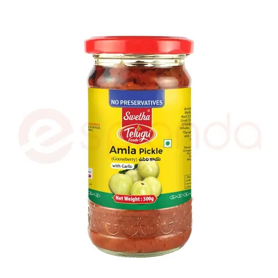 Telugu Amla PICKLE:300G 300G at Apna Bazar Woburn, Woburn MA