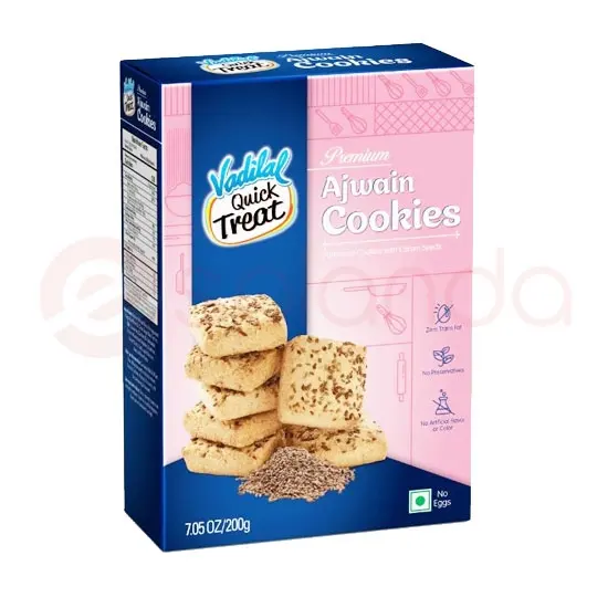 Vadilal Ajwain Cookies : 200G 200G at Apna Bazar Woburn, Woburn MA
