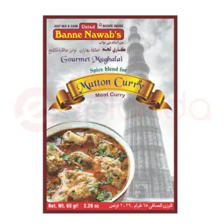 Banne Nawab's Mutton CURRY:65G Spices, 65G