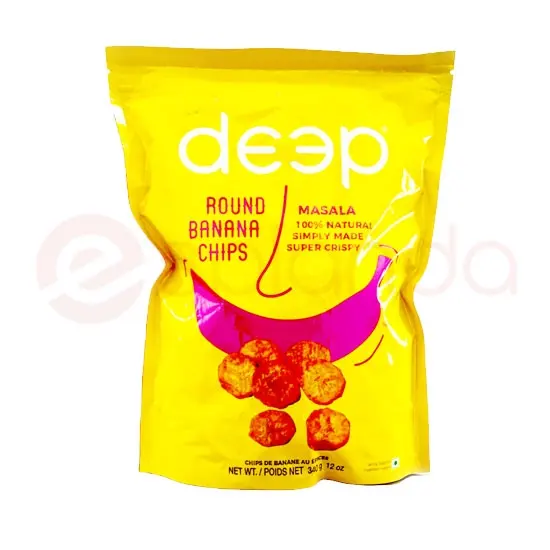 Deep Round Banana Chips: 340G 340G at Apna Bazar Woburn, Woburn MA