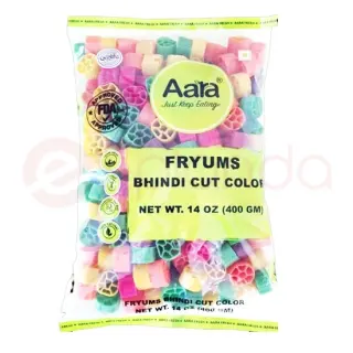 Aara Bhindi Cut FRYUMS:400G Snack, 400G