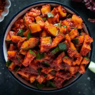 NAU HOT MANGO PICKLE: 13.4OZ