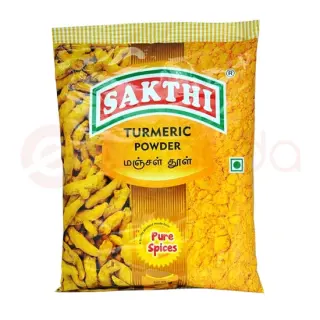 Sakthi Turmeric Powder : 7OZ Spices, 7 OZ