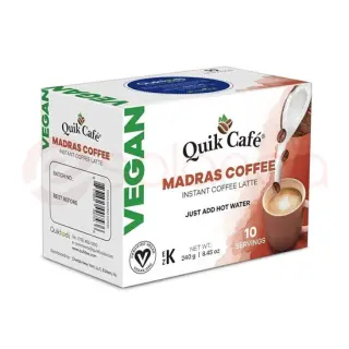 Quik Vegan Madras COFFEE:240G Tea/Coffee, 240G