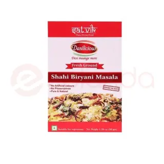 Satvik Sahibiryani MASALA:50GM Spices, 50GM